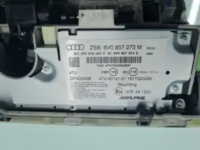 Автозапчасти б/у многофункциональный дисплей за audi a3 sportback (8vf) design edition ссылки oem iam 8v0857273m  