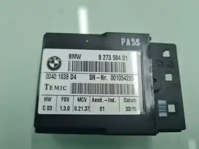 Автозапчастина б/у електронний модуль для bmw 4 coupé (f32, f82) 435 d xdrive посилання на oem iam 9273584