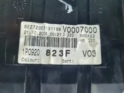 Автозапчастина б/у ПАНЕЛЬ ІНСТРУМЕНТІВ для SEAT LEON (1P1)  Посилання на OEM IAM 110080280026   Автозапчастина б/у ПАНЕЛЬ ІНСТРУМЕНТІВ для SEAT LEON (1P1)  Посилання на OEM IAM 110080280026