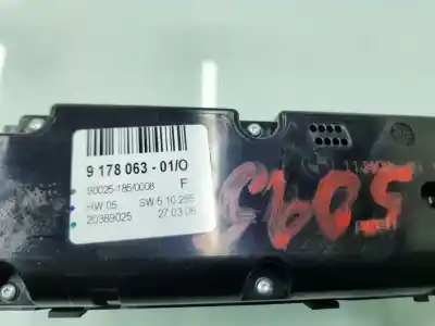 Peça sobressalente para automóvel em segunda mão comando de sofagem (chauffage / ar condicionado) por bmw x5 (e70) 3.0d referências oem iam 9178063
