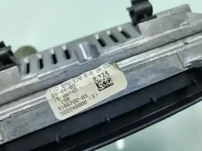 Second-hand car spare part multifunction display for bmw x5 (e70) 3.0d oem iam references 9166782-03  