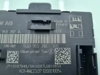 Second-hand car spare part electronic module for audi a3 (8v) ambiente oem iam references 5q0959392  