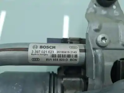 Автозапчасти б/у мотор переднего стеклоочистителя за audi a3 sportback (8vf) design edition ссылки oem iam 8v1955023d  