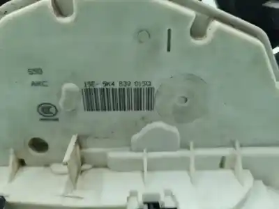 Автозапчастина б/у замок дверей заднього лівого для seat leon (5f1) 1.6 tdi посилання на oem iam 5k4839015q  