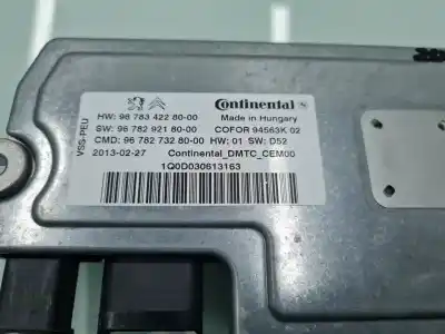 Pièce détachée automobile d'occasion MODULE ÉLECTRONIQUE pour PEUGEOT 2008 I (CU_)  Références OEM IAM 9678342280  