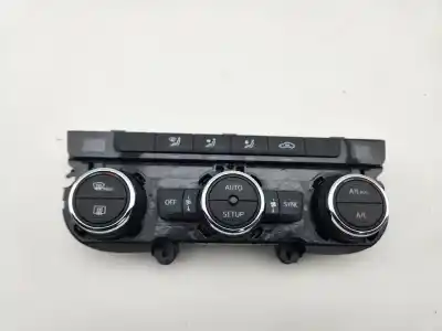 Peça sobressalente para automóvel em segunda mão comando de sofagem (chauffage / ar condicionado)  por seat leon (5f1) 2.0 tdi referências oem iam 5f0907044h  