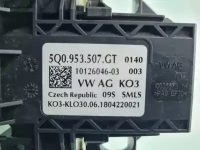 Second-hand car spare part multifunction switch for seat leon (5f1) fr oem iam references 5q0953507gt  