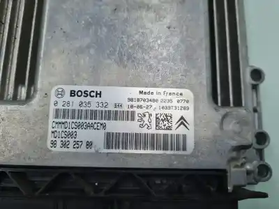 Second-hand car spare part ecu engine control for citroen berlingo feel m oem iam references 9830225780  