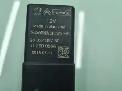 Pezzo di ricambio per auto di seconda mano scatola di preriscaldamento per citroen berlingo feel m riferimenti oem iam 9803299780