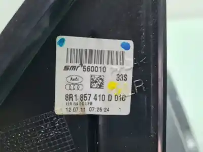 Second-hand car spare part right rearview mirror for audi q5 (8r) q5 2.0 tdi oem iam references 8r1857410d  