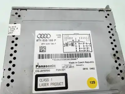 Автозапчастина б/у аудіо система / радіо cd для audi q5 (8r) q5 2.0 tdi посилання на oem iam 8t1035186p