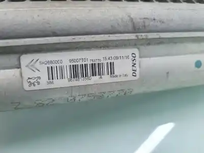 Piesă de schimb auto la mâna a doua condensator / radiator aer conditionat pentru peugeot 208 1.0 vti referințe oem iam 9674813580