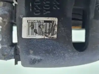 Piesă de schimb auto la mâna a doua etrier frânã dreapta pentru peugeot 208 1.0 vti referințe oem iam 9805497780
