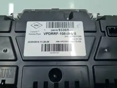 Автозапчастина б/у панель інструментів для renault captur dynamique посилання на oem iam 248109336r  