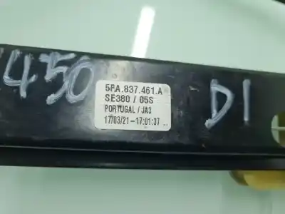 Second-hand car spare part driver left window regulator for seat leon (kl1) fr 150 cv / 110 kw oem iam references 5fa837461a