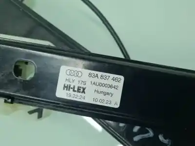Peça sobressalente para automóvel em segunda mão elevador de vidros dianteiro direito por audi q3 (f3b) 35 tdi advanced referências oem iam 83a837462