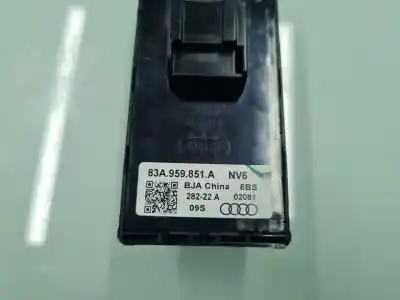 Peça sobressalente para automóvel em segunda mão botão / interruptor elevador vidro dianteiro esquerdo por audi q3 (f3b) 35 tdi advanced referências oem iam 83a959851a  