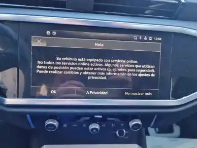 Peça sobressalente para automóvel em segunda mão display gps / multimídia por audi q3 (f3b) 35 tdi advanced referências oem iam 83a919620