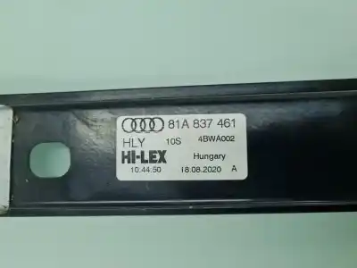 Автозапчасти б/у регулятор стекла переднего левого за audi q2 (gab) 30 tdi design ссылки oem iam 81a837461  