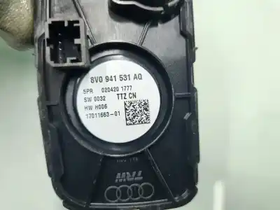 Автозапчастина б/у управління світлом для audi q2 (gab) 30 tdi design посилання на oem iam 8v0941531aq  