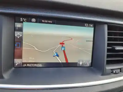 Second-hand car spare part multifunction display for peugeot 508 active oem iam references 9812771880