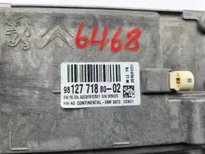 Second-hand car spare part multifunction display for peugeot 508 active oem iam references 9812771880  