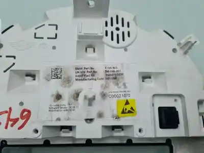 Peça sobressalente para automóvel em segunda mão quadrante por bmw mini (r56) cooper referências oem iam 9125928  