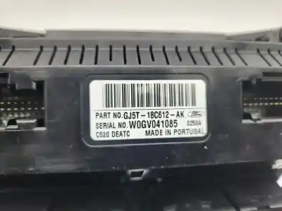 Автозапчастина б/у клімат-контроль для ford kuga (cbs) st-line 120 cv / 88 kw посилання на oem iam gj5t18c612ak  