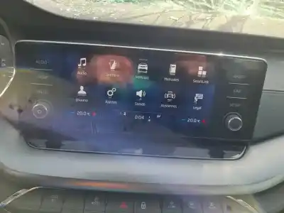Second-hand car spare part multifunction display for skoda octavia lim. (nx3) ambition oem iam references 5e3035869c