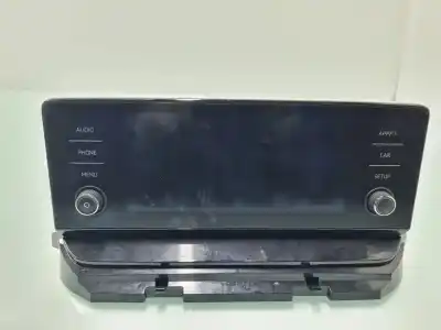 Peça sobressalente para automóvel em segunda mão display gps / multimídia por skoda octavia lim. (nx3) ambition referências oem iam 5e3035869c  