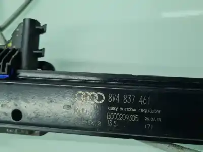 Second-hand car spare part driver left window regulator for seat leon (1p1) reference oem iam references 8v4837461  