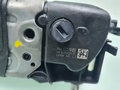 Second-hand car spare part left front door lock for citroen c3 aircross feel oem iam references 123981