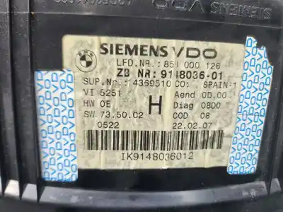 Peça sobressalente para automóvel em segunda mão quadrante por bmw serie 3 coupe (e92) 330d referências oem iam 9148036  