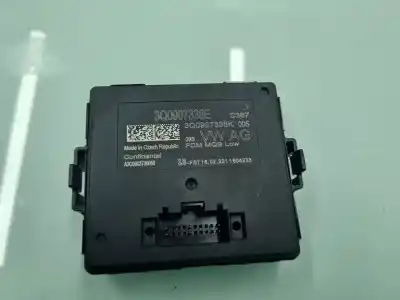 Peça sobressalente para automóvel em segunda mão módulo eletrônico por audi q3 (f3b) 35 tdi advanced referências oem iam 3q0907338e  