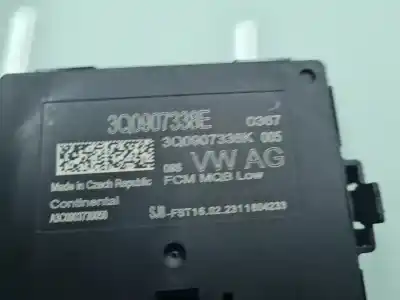 Peça sobressalente para automóvel em segunda mão módulo eletrônico por audi q3 (f3b) 35 tdi advanced referências oem iam 3q0907338e