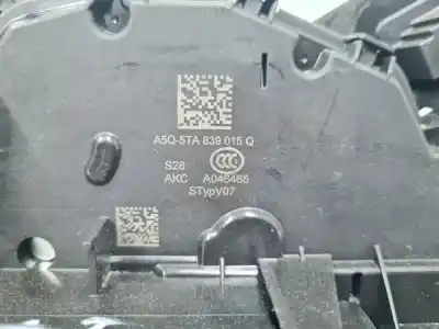Peça sobressalente para automóvel em segunda mão fechadura da porta traseira esquerda por audi q3 (f3b) 35 tdi advanced referências oem iam 5ta839015q