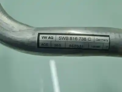 Second-hand car spare part air conditioning pipes for seat leon (kl1) fr 150 cv / 110 kw oem iam references 5wb816738c