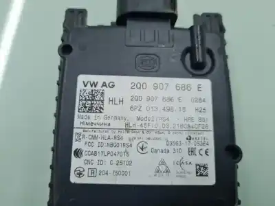 Second-hand car spare part electronic module for seat leon (kl1) fr 150 cv / 110 kw oem iam references 2q0907686e  