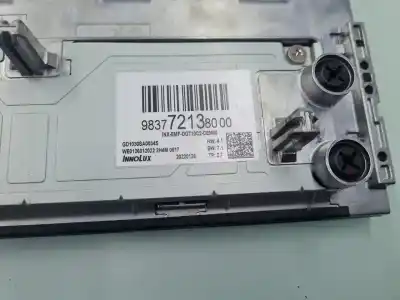 İkinci el araba yedek parçası ÇOK FONKSIYONLU EKRAN için OPEL GRANDLAND X  OEM IAM referansları 9837721380  