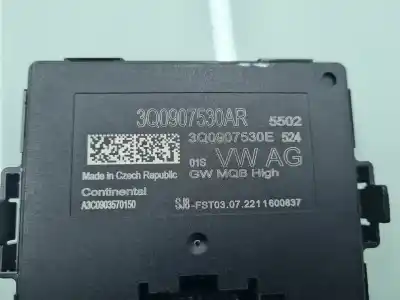 Second-hand car spare part electronic module for seat arona fr oem iam references 3q0907530ar  