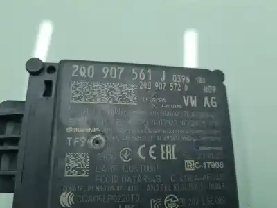 Tweedehands auto-onderdeel elektronische module voor seat arona fr oem iam-referenties 2q0907561j