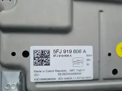 Second-hand car spare part multifunction display for seat arona fr oem iam references 5fj919606a  
