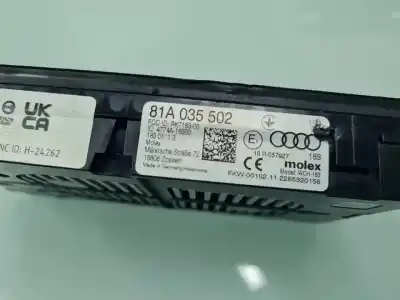 Second-hand car spare part electronic module for seat arona fr oem iam references 81a035502  