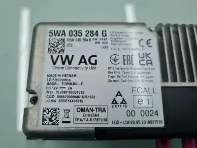 Second-hand car spare part electronic module for seat ateca style * oem iam references 5wa035284g  