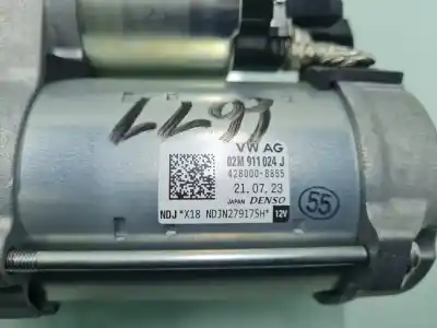 Peça sobressalente para automóvel em segunda mão motor de arranque por seat ateca style * referências oem iam 02m911024j  