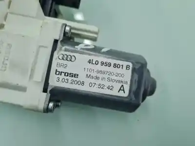 Автозапчасти б/у мотор переднего левого стекла за audi q7 (4l) 3.0 v6 24v tdi ссылки oem iam 4l0959801b