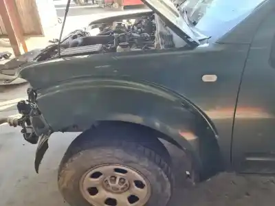 Автозапчасти б/у левое переднее крыло за nissan navara pick-up (d40m) 2.5 dci diesel cat ссылки oem iam 