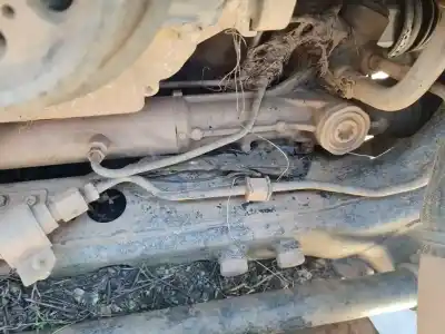 Автозапчастина б/у рульмова рейка для nissan navara pick-up (d40m) doble cab le 4x4 посилання на oem iam 