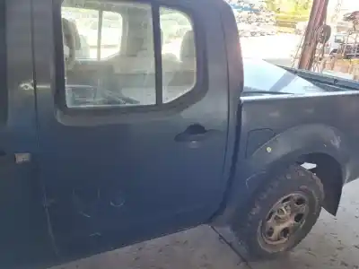 Автозапчастина б/у двері задні ліві для nissan navara pick-up (d40m) doble cab le 4x4 посилання на oem iam 