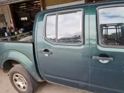 Автозапчастина б/у двері задні праві для nissan navara pick-up (d40m) 2.5 dci diesel cat посилання на oem iam 